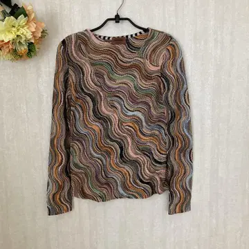 MISSONI 미쏘니 니트탑 긴팔 여성용