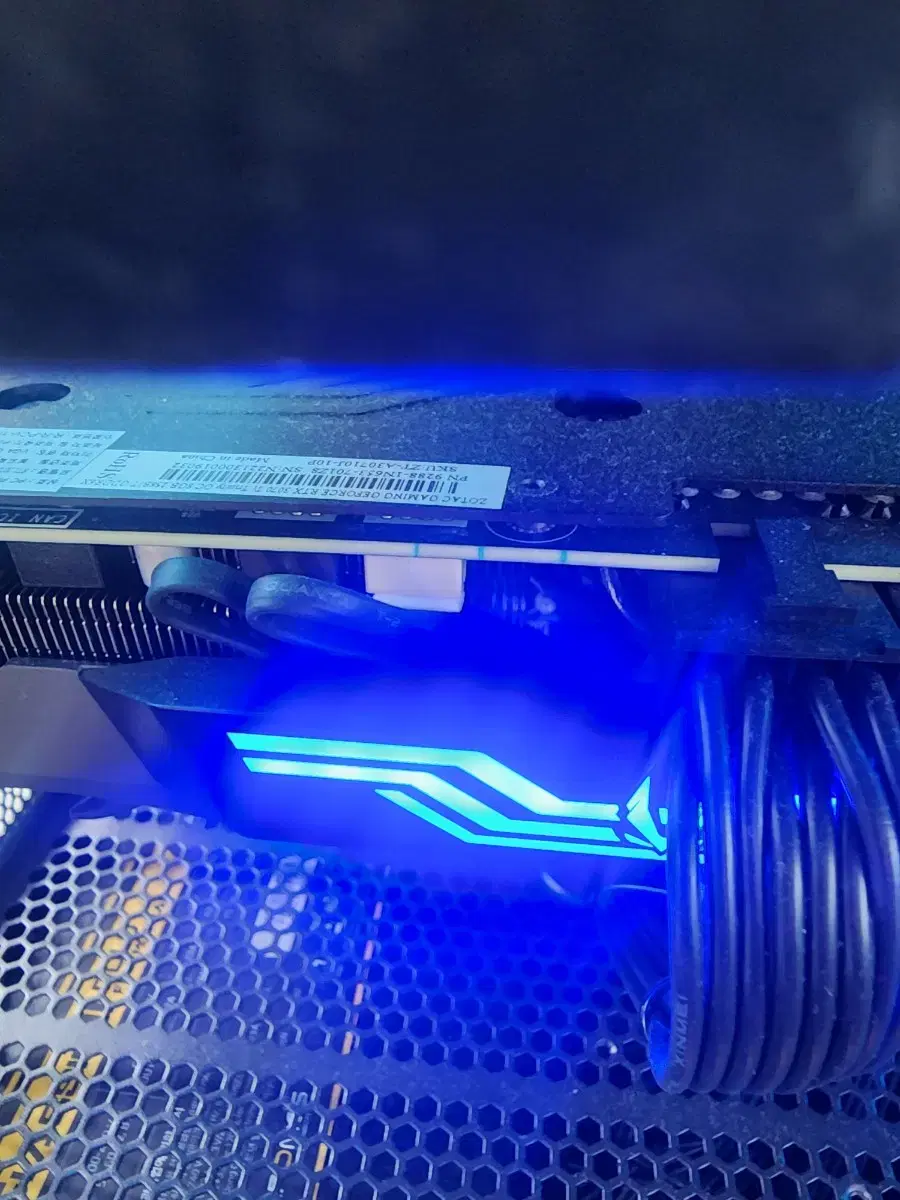 zotac 3070ti 그래픽카드, 마이크로닉스 골드 750w 파워