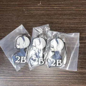 제일복권 NieR:Automata F상 러버 스트랩 2B 3개 세트