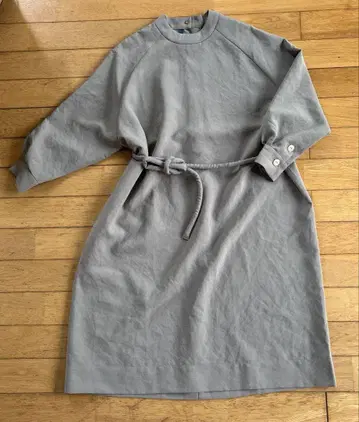 himukashi sarigenaku 가짜 린넨 원피스