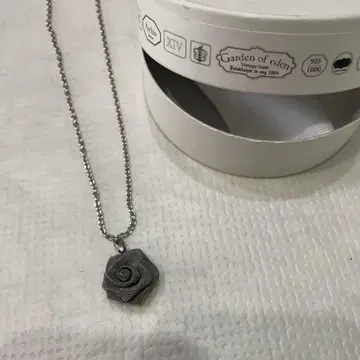 메쉬 장미 펜던트 참
