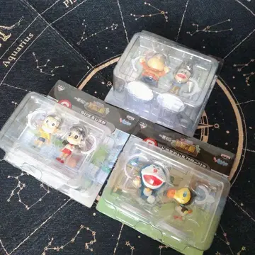 제일복권 도라에몽 진구(노비타)와 기적의 섬 치비쿤 캐릭터 컴플리트 세트