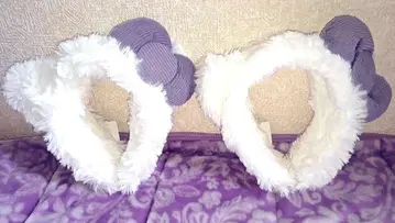 USJ 유니버셜 헬로키티 산리오 머리띠 커플 세트 미사용 새상품