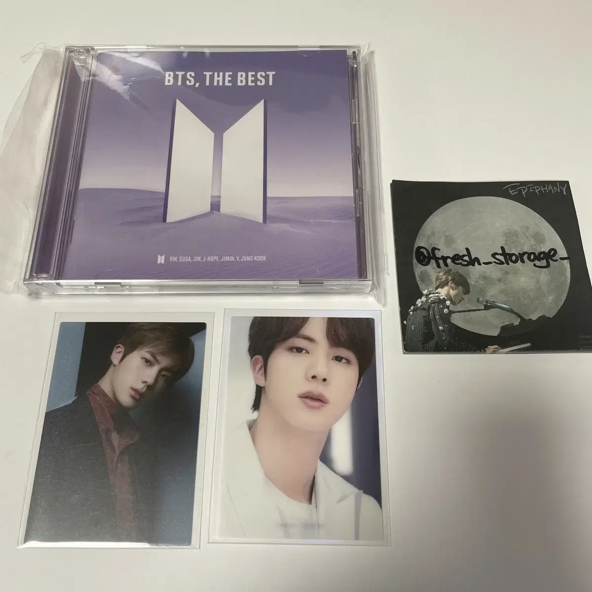 방탄소년단 더베스트 앨범 BTS THE BEST 석진 포카 일본 재팬