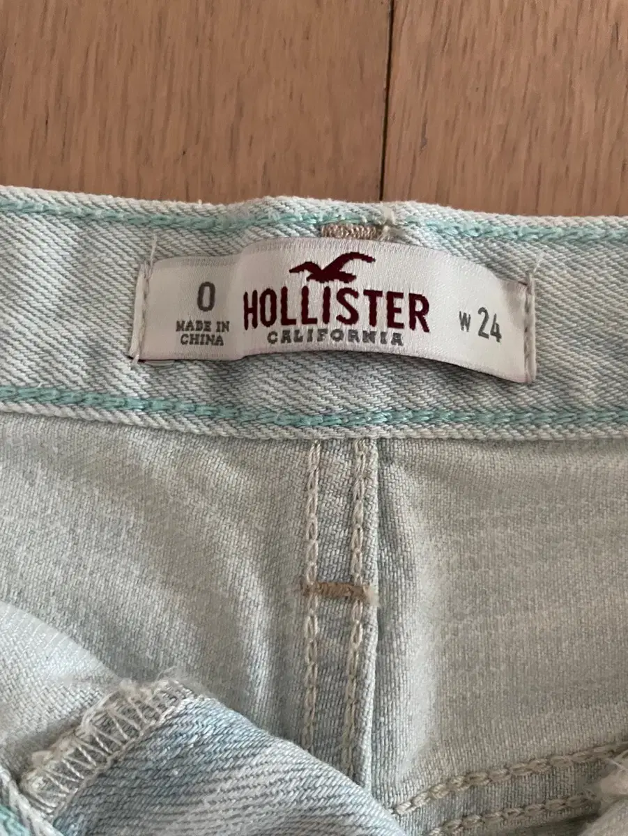 Hollister denim shorts size 24