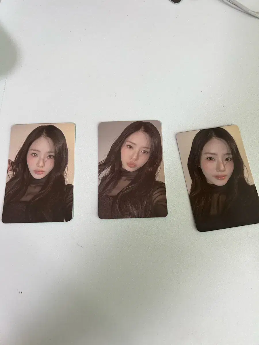 프로미스나인 박지원 프롬 포카