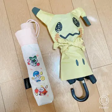 냐오하.쿠와스.뜨아거(호게타)와 미미큐 접이식 우산 2개 세트 양산