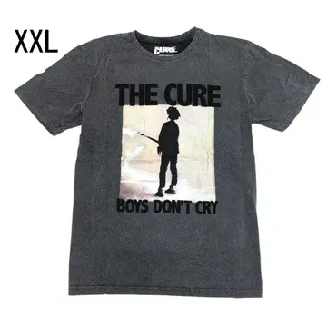 더 큐어 THE CURE 티셔츠 밴딩 티셔츠 차콜 그레이 2XL