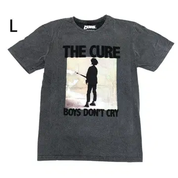 더 큐어 THE CURE 티셔츠 밴딩 티셔츠 차콜 그레이 L