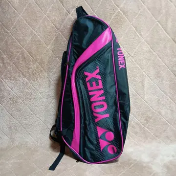 요넥스 YONEX 라켓 가방 테니스 신발 포켓 포함 대용량 중고