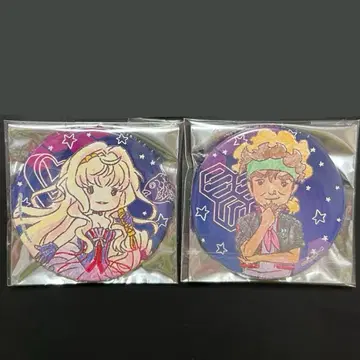 마크로스 F 그래프 아트 디자인 캔뱃지 셰릴 노움 바비 세트