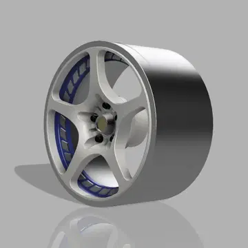 1/24 프라모델 휠 F-Zero 타입