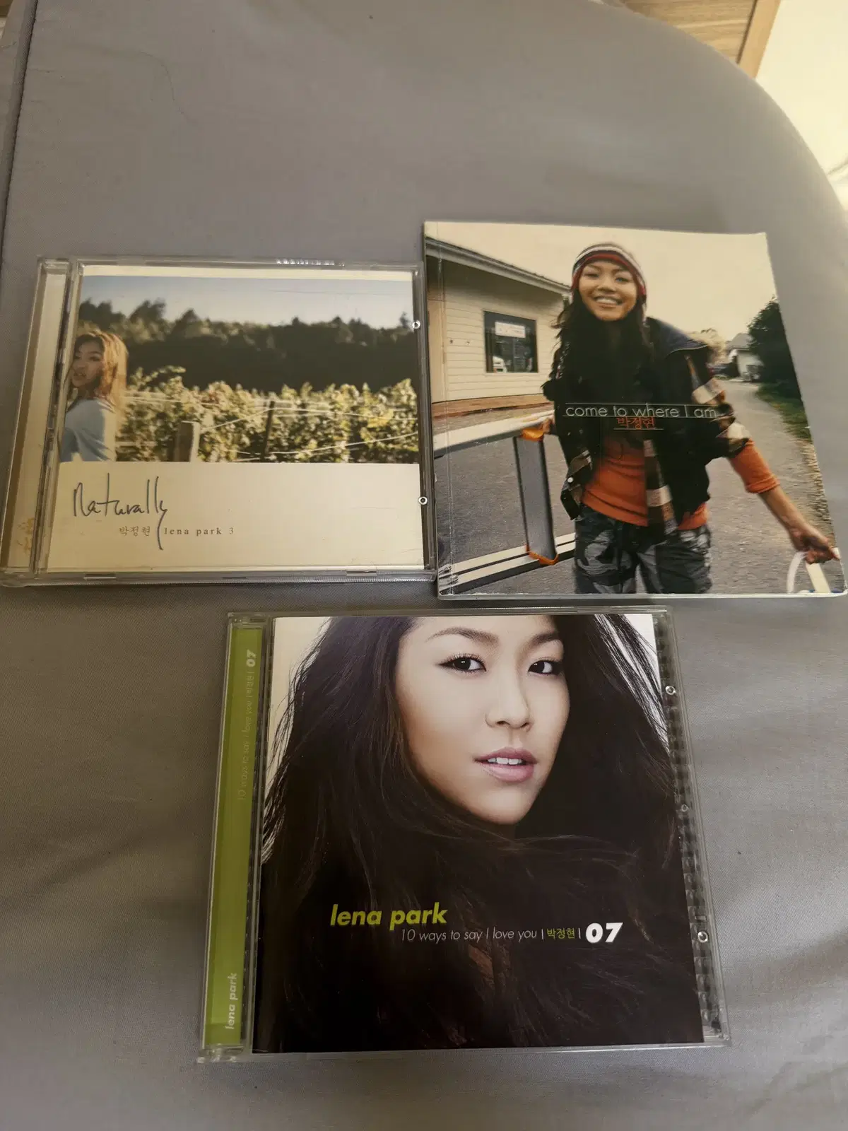 [가요 CD] 박정현 3집, 6집 "눈물빛 글씨", 7집 "비밀" 앨범