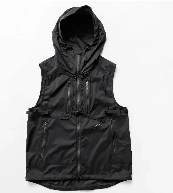 cayl buckle wind vest black cayl