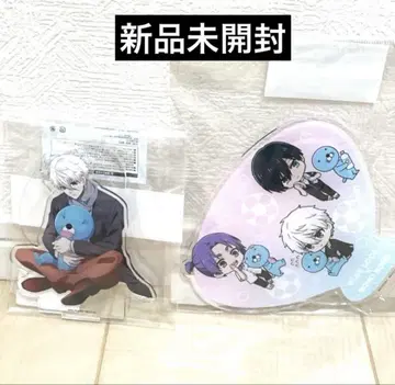 블루 록 TSUTAYA 보노보노 콜라보 아크릴 스탠드 나기 레이오 린