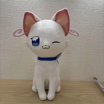 고양이 봉제 인형 윙크