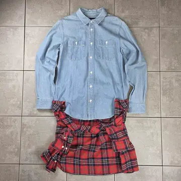 14AW 현상 더블 도킹 셔츠