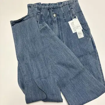 리리디아 데님 데님 팬츠 하이 웨스트