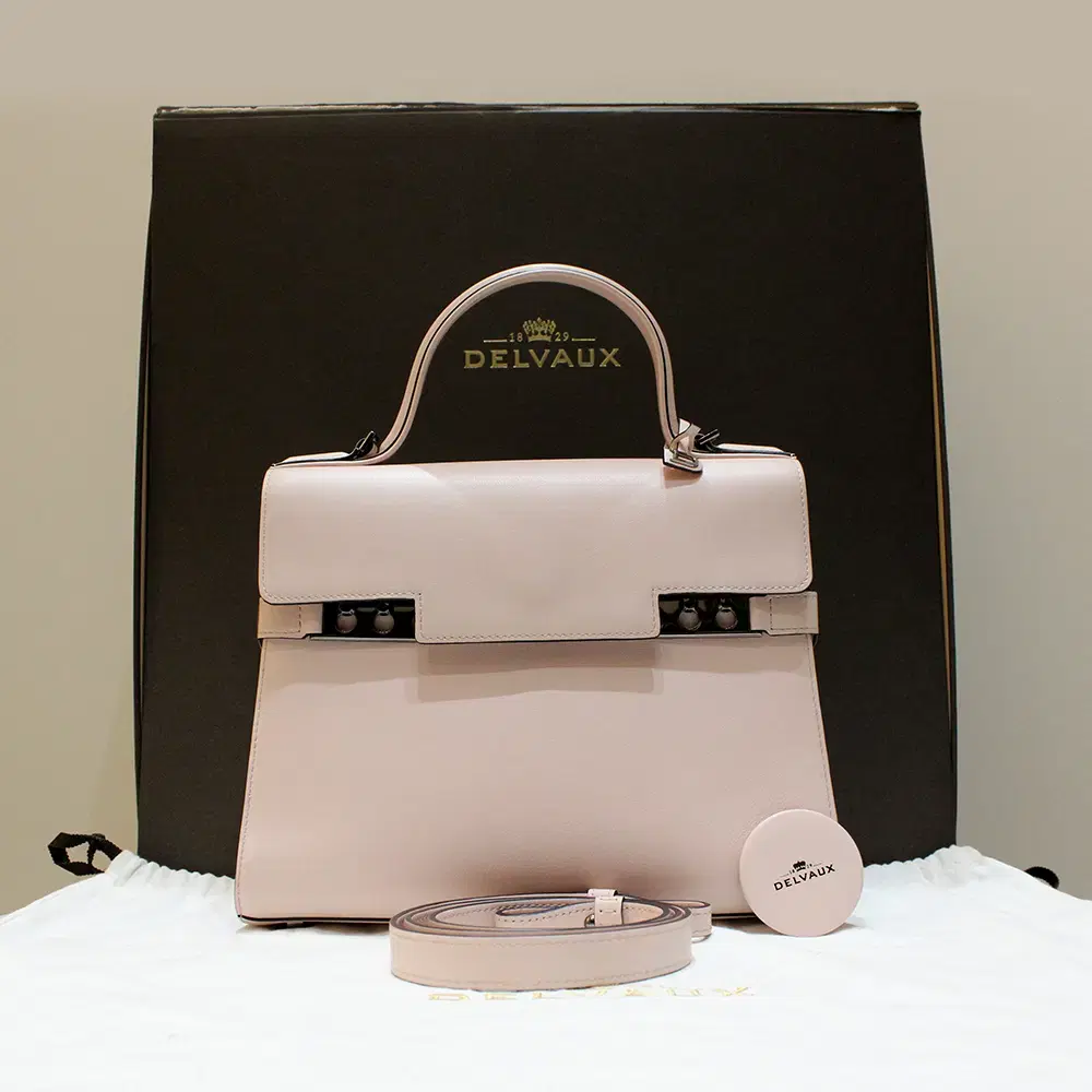 [Luxury Daol Dongnae] Delvaux Tempete MM Top Handle Tote Bag AA0368