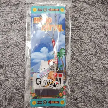 현지 키티 스트랩 헬로키티 괌 한정판