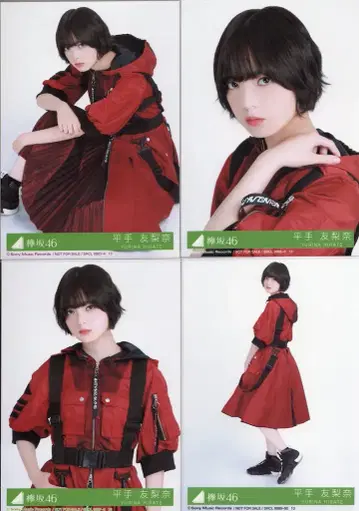 Keyakizaka46 검은 양 히라테 유리나 봉입 특전 브로마이드 컴프