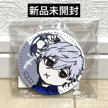 블루 록 원작 그림 가죽 배지 나기 세이시로 새상품 미개봉 완판템 레어