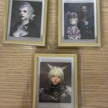 FF14 프레임 마그넷 3개 세트 야 슈트라/나나모/멜위브