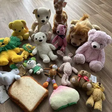 봉제 인형 묶음 판매 테디베어 퍼퍼 동물원 사자