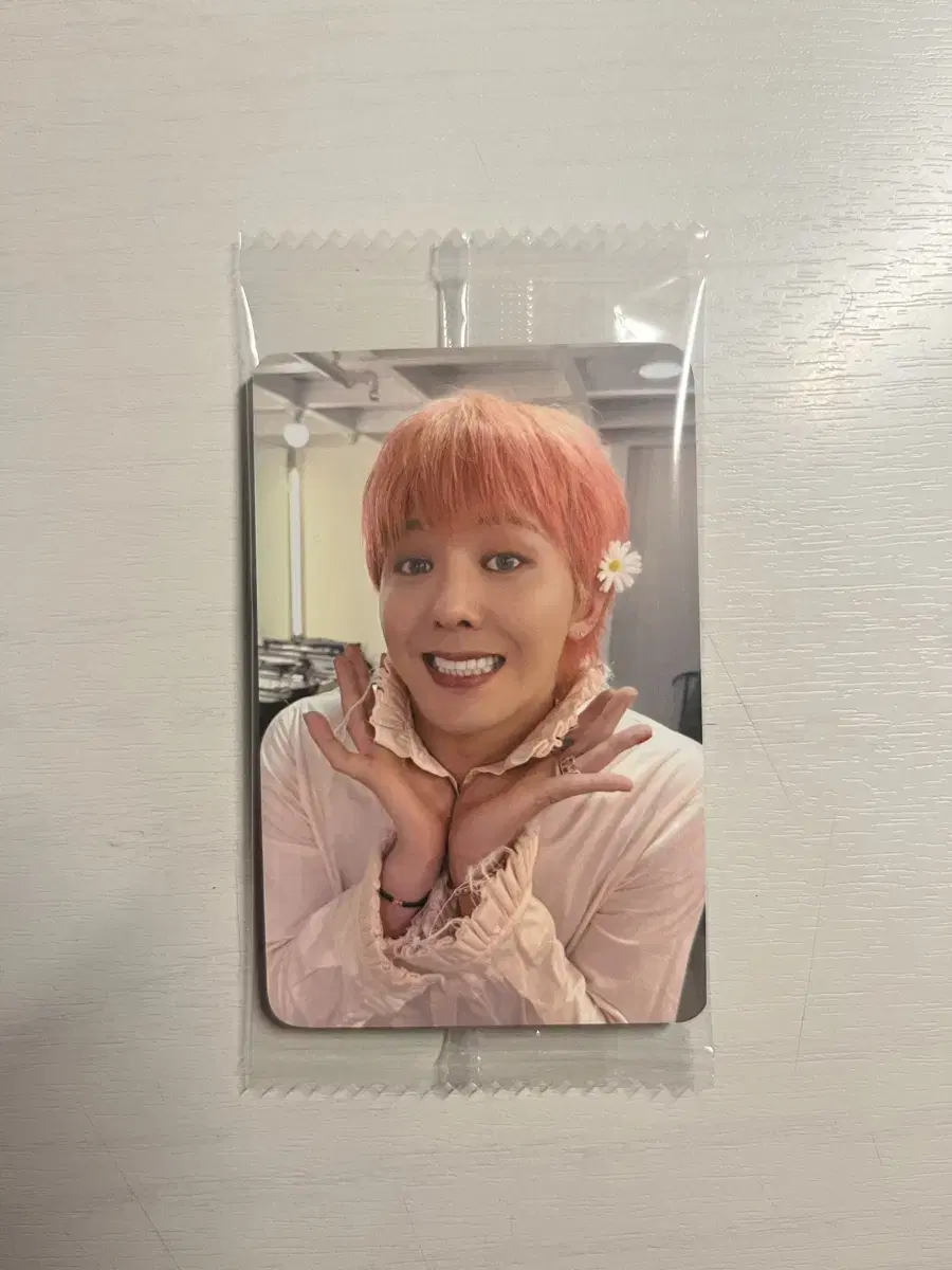지드래곤 앨범 위버멘쉬 케타포 특전 포카 지디