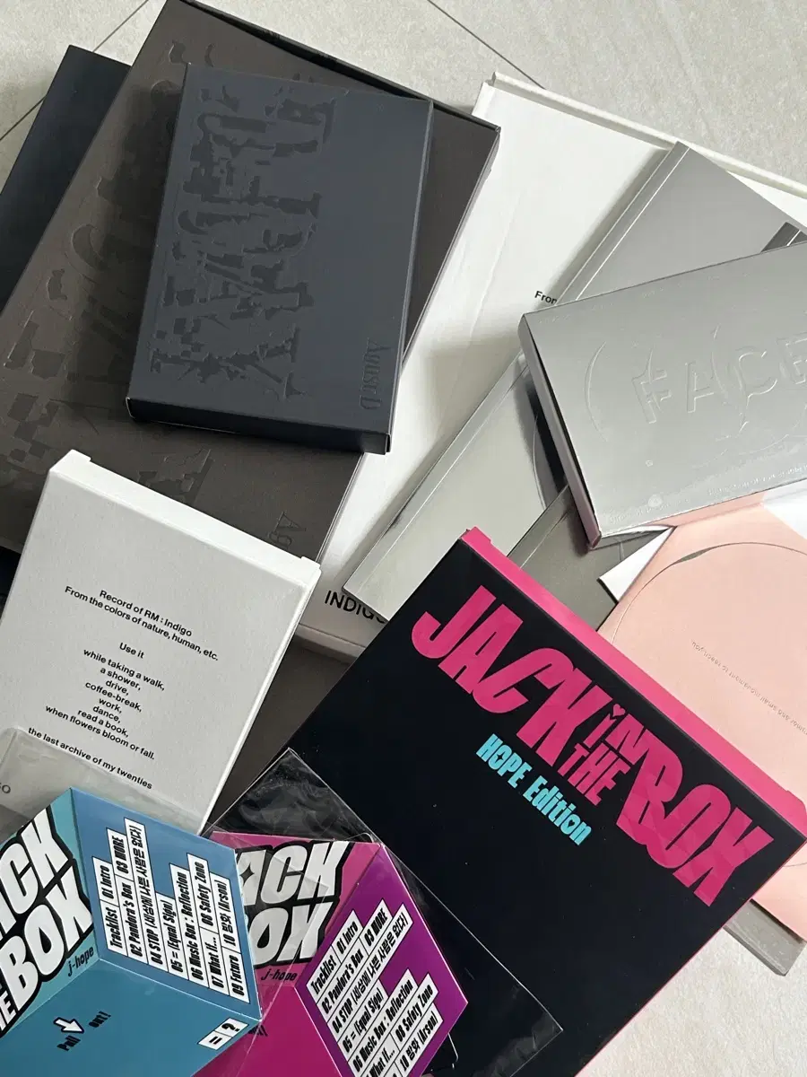 방탄 개인 앨범 일괄
