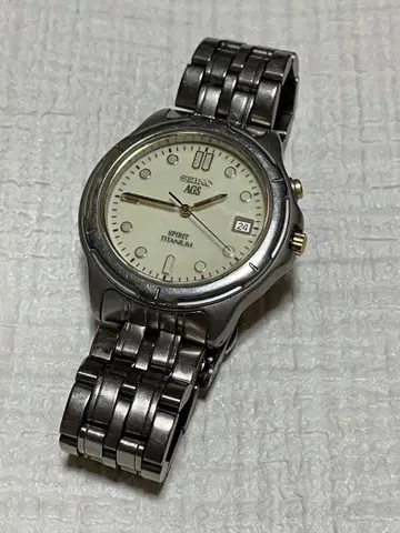 세이코 AGS Spirit 5M22-6B50 자동 감기 정크 제품 취급