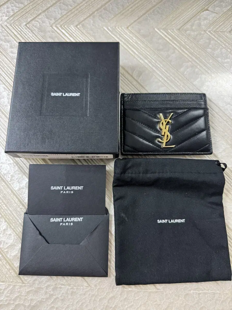 ysl생로랑카드지갑