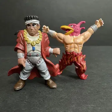 죠죠의 기묘한 미니 피규어 압둘 & 매지션 레드 페인트 제품