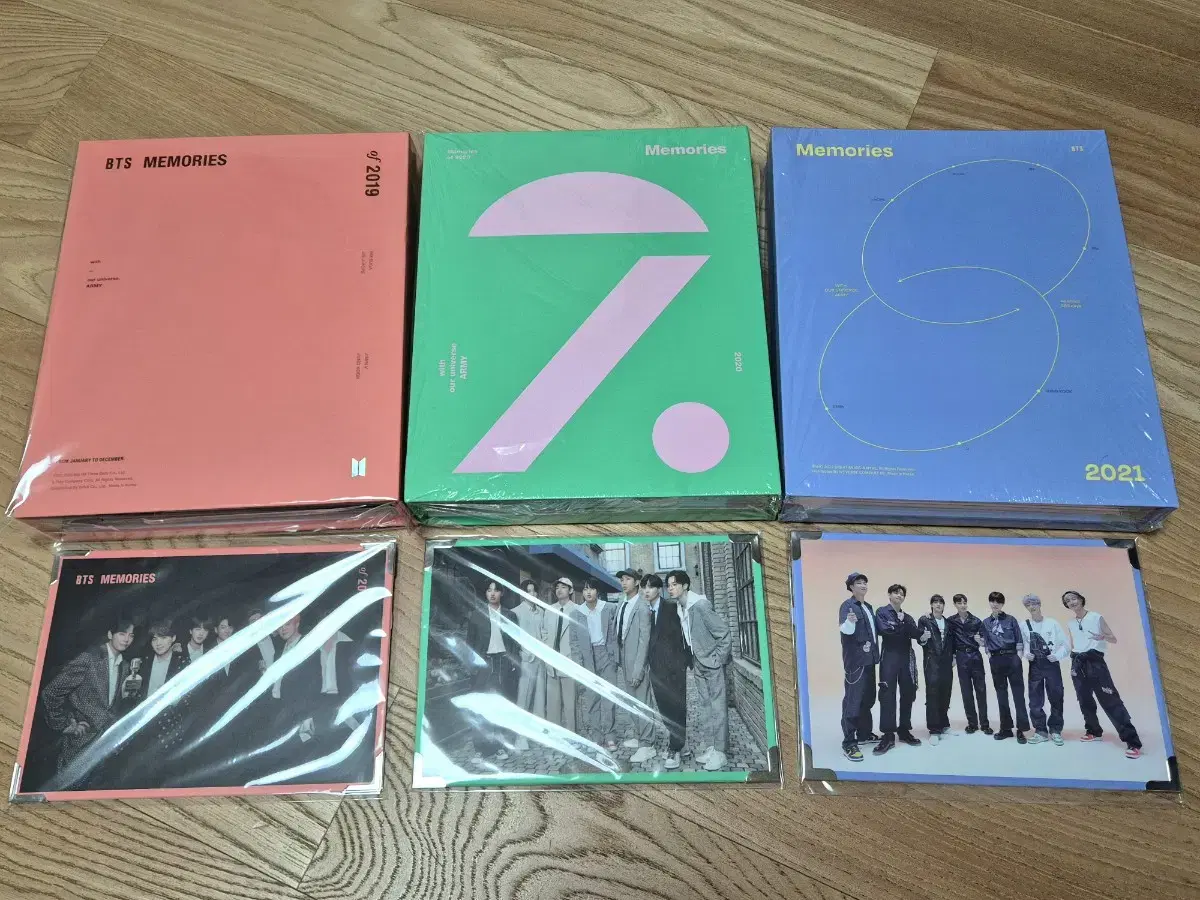 방탄소년단 BTS 2019 2020 2021 메모리즈 DVD