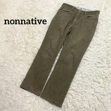 nonnative 네이티브 데님 팬츠 NN-P3310 스트레이트