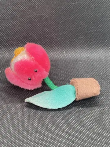 하우스텐보스 튤립 봉제 인형 배지 약 9cm 레트로