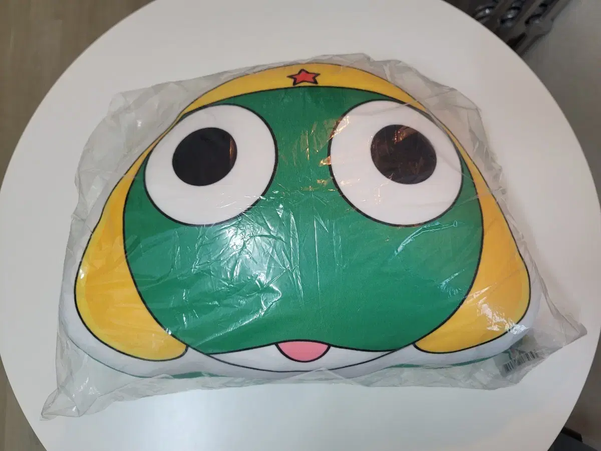 Keroro Exhibition Face Cushion Doll