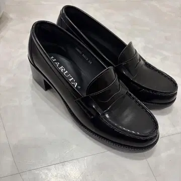 HARUTA 로퍼 블랙