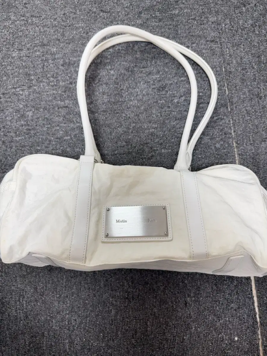 Matin Kim Sporty Tote Bag White