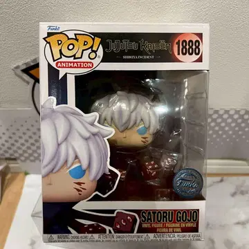 레어 한정판 FUNKO POP! 주술회전 고죠 사토루 감옥 문 한정판