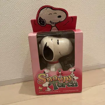 스누피 토치 snoopy torch 빈티지 잡화 미개봉 새상품 레트로
