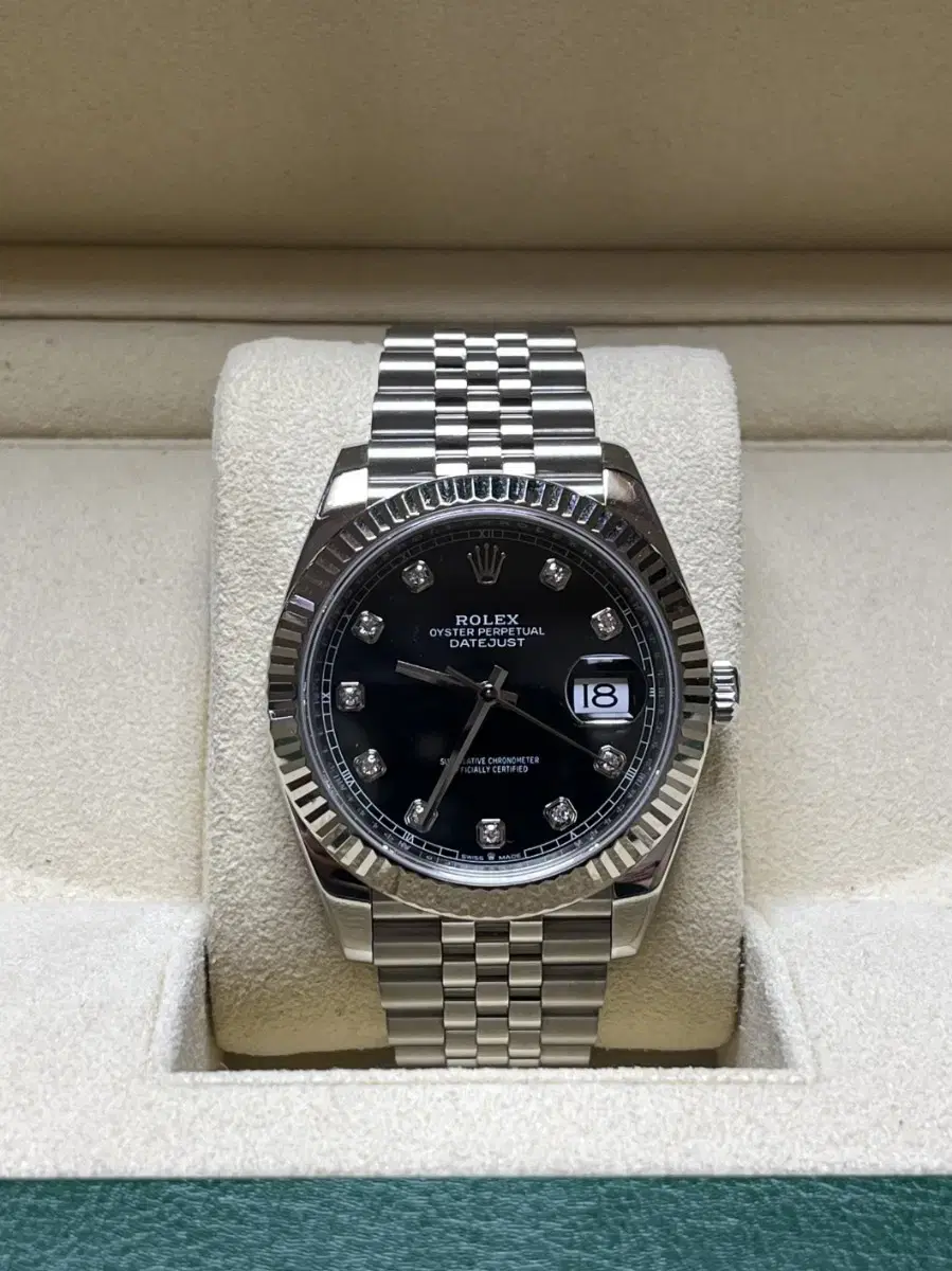Rolex dey저스트41mm검판10p