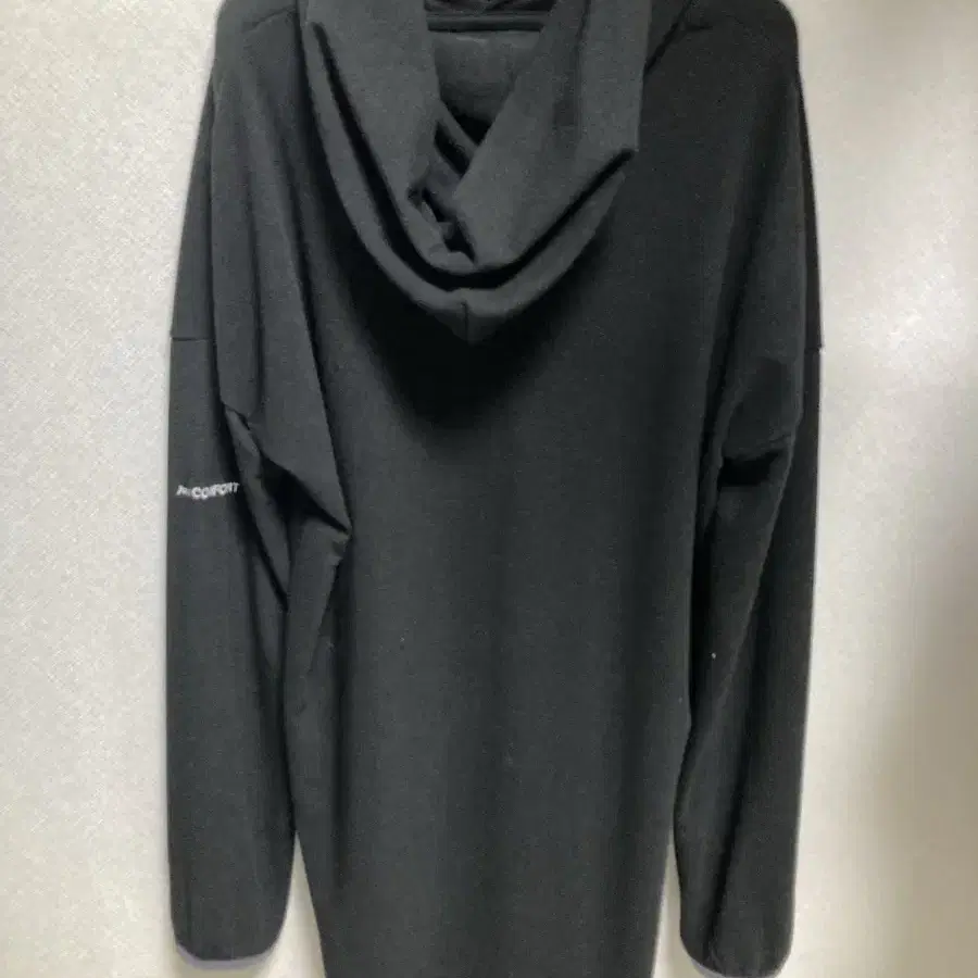 【JICHOI COMFORT】24-005 RIBBED HOODIE (BLACK) Jichoicomfort 24-005 Ribbed Hoody Black Hoodie #지초이컴포트