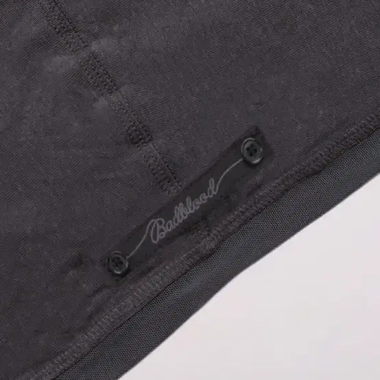 Badblood Second Skin Hooded Mini Dress - Charcoal #배드