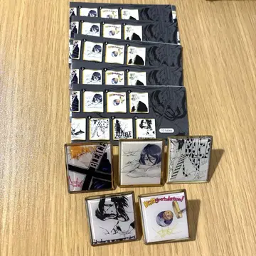 BLEACH EX. 오리지널 핀 배지 5개 후목 루키아 쿠로사키 이치고