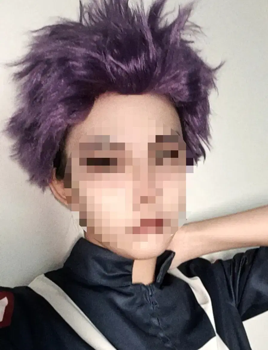 My Hero Academia Shinsou Hitoshi Wig (Bonus Quality) + Binding Cloth