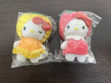 헬로키티 후르츠 마스코트 키링