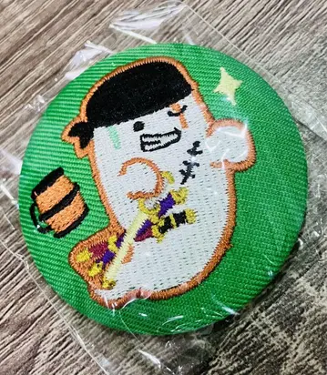 원피스 ONE PIECE 아이싱 쿠키 패턴 자수 캔뱃지 조로