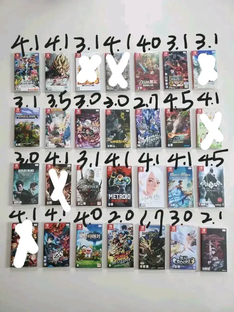 Nintendo Switch game sell Animal Crossing Mario Party Tears of the Kingdom Breath of the Wild Odyssey Zelda
