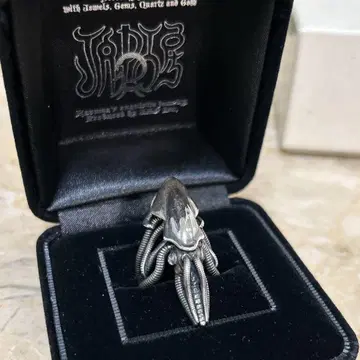 JAP 공방 Devil Squid 반지 14호 925 가면라이더 오징어